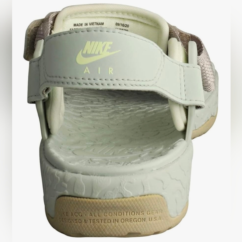 NEW Nike ACG Air Deschutz + Sandal Cream II Black Unisex Sandals W10 M9 - Picture 4 of 10